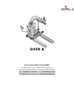 Gallignani G550 A Bale wrapper 2015 Parts Manual Catalog PDF Download