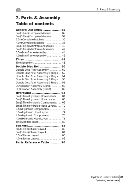 Great Plains Hydraulic Flatliner 500 -2009 Parts Manual Catalog Pdf Download