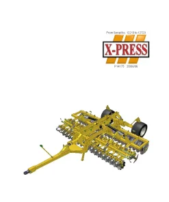 Great Plains X-Press Disc Harrow Compact 2006 Operation Maintenance Manual PDF download