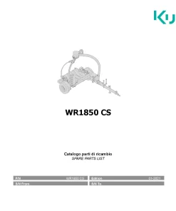 Kubota WR1850CS Bale wrapper 2021 Parts Manual Catalog Pdf Download