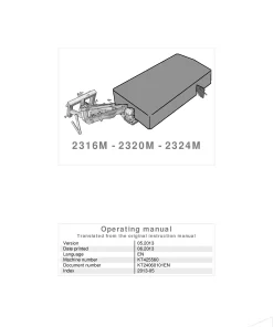 Kverneland 2316M 2320M 2324M Mower -Disc-Plain 2013 Operation Maintenance Manual PDF download