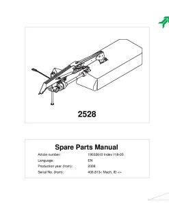 Kverneland 2528 Mower Disc Plain 2008 Parts Manual Catalog Pdf Download