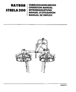 PZ Greenland Haybob- Strela 300 Universal Haymaker 1994 Operation Maintenance Manual PDF download