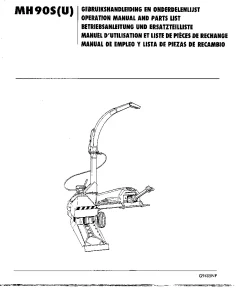 PZ Zweegers Greenland MH 90S (U) Maize choppers 1994 Operation Maintenance and Parts Manual PDF download
