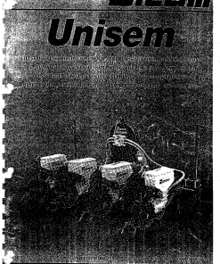 RAU UNISEM Sicam Old Model Operation Maintenance and Parts Manual PDF download