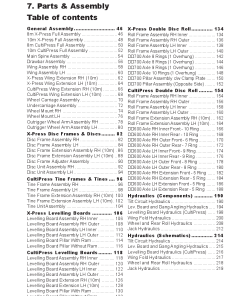 Simba 8-10m Press Range From SNo 18008154 Parts Manual Catalog Pdf Download