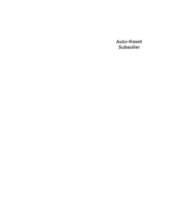 Simba Auto-Reset Subsoiler Flatliner Operation Maintenance and Parts Manual PDF download