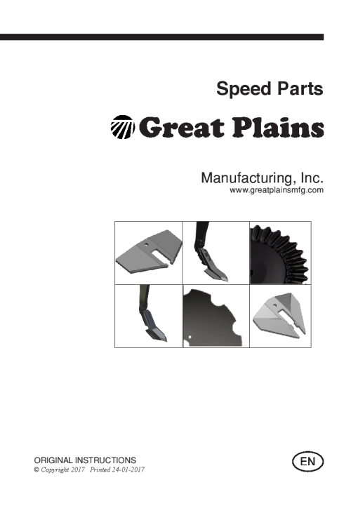 Simba Speed Parts Operation Maintenance and Parts Manual PDF download