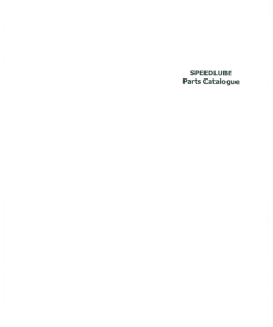 Simba Speedlube Parts Manual Catalog Pdf Download