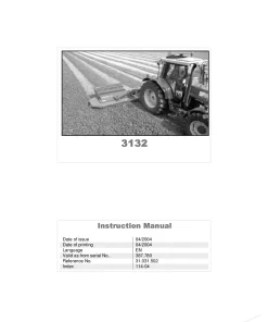 Taarup 3128 Mower Conditioner 2004 Operation Maintenance Manual PDF download
