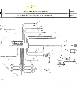 Tarrup 7655, 7664 electrisch system manual pdf download
