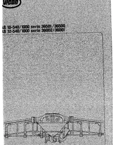 Vicon AS 10-540 12-540 Parts Manual Catalog Pdf Download