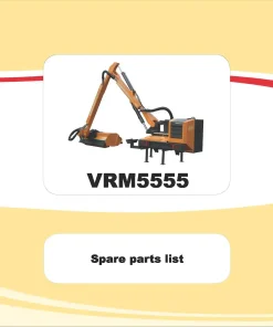 Vicon VRM5000 Mowers Flail Arm type Rear mounted Parts Manual Catalog Pdf Download
