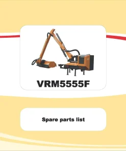 Vicon VRM5555F Mowers Flail Arm type Rear mounted Parts Manual Catalog Pdf Download