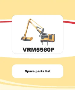 Vicon VRM5560P Mowers Flail Arm type Rear mounted Parts Manual Catalog Pdf Download