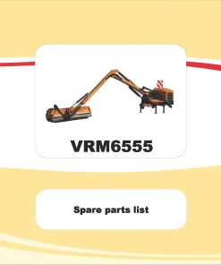 Vicon VRM6555 Mowers Flail Arm type Rear mounted Parts Manual Catalog Pdf Download