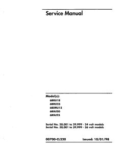 Toyota 6BRU18 6BRU1823 6BDRU15 6BSU20 6BSU25 Lift truck Service workshop manual PDF download
