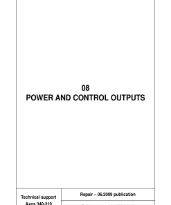 Claas AXOS 340 330 320 310 Reparation Tractor Service Repair Manual