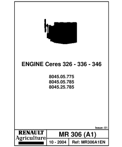 Claas CERES Tractor Service Repair Manual