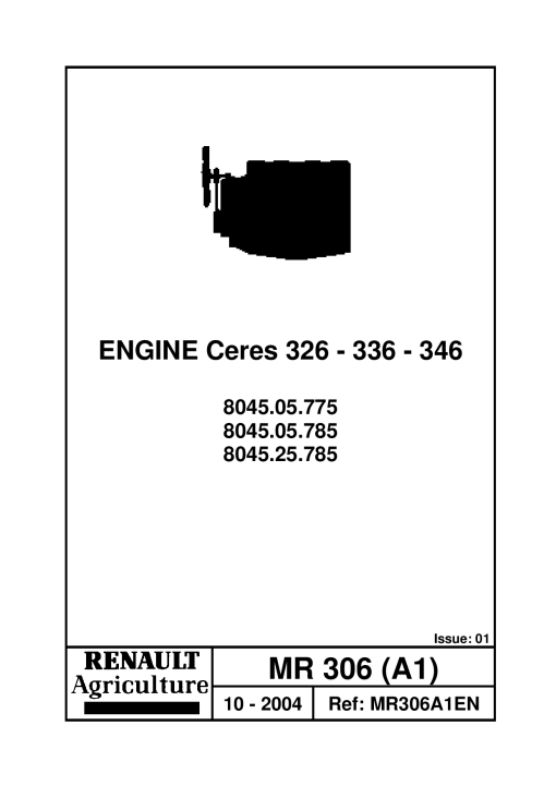 Claas CERES Tractor Service Repair Manual