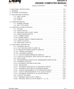 LeeBoy 785 Grader Engine Computer Manual PDF Download