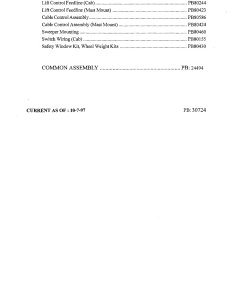 Tiger John Deere JD 6200-6400 Boom Sweeper Mower Operation and Parts Manual PDF Download