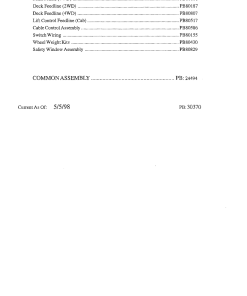 Tiger John Deere JD 6200-6410 Boom Loader Mower Operation and Parts Manual PDF Download