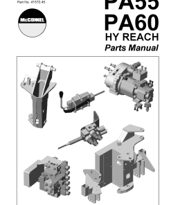 Tiger PA55 PA60 Turf Tools Parts Manual PDF Download