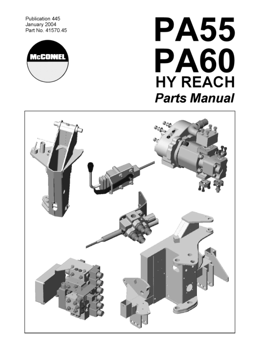 Tiger PA55 PA60 Turf Tools Parts Manual PDF Download