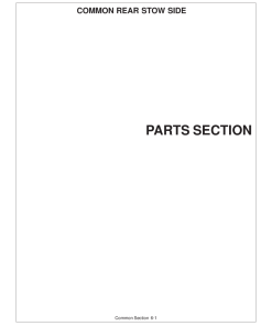 Tiger Wildcat Common Rear Stow Side Parts Manual PDF Download