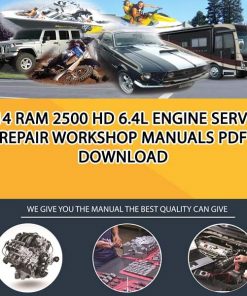 2014 RAM 2500 HD 6.4L Engine Service Repair Workshop Manuals PDF Download