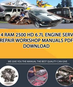 2014 RAM 2500 HD 6.7L Engine Service Repair Workshop Manuals PDF Download