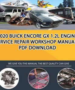 2020 Buick Encore GX 1.2L Engine Service Repair Workshop Manuals PDF Download