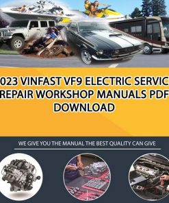 2023 VinFast VF9 Electric Service Repair Workshop Manuals PDF Download